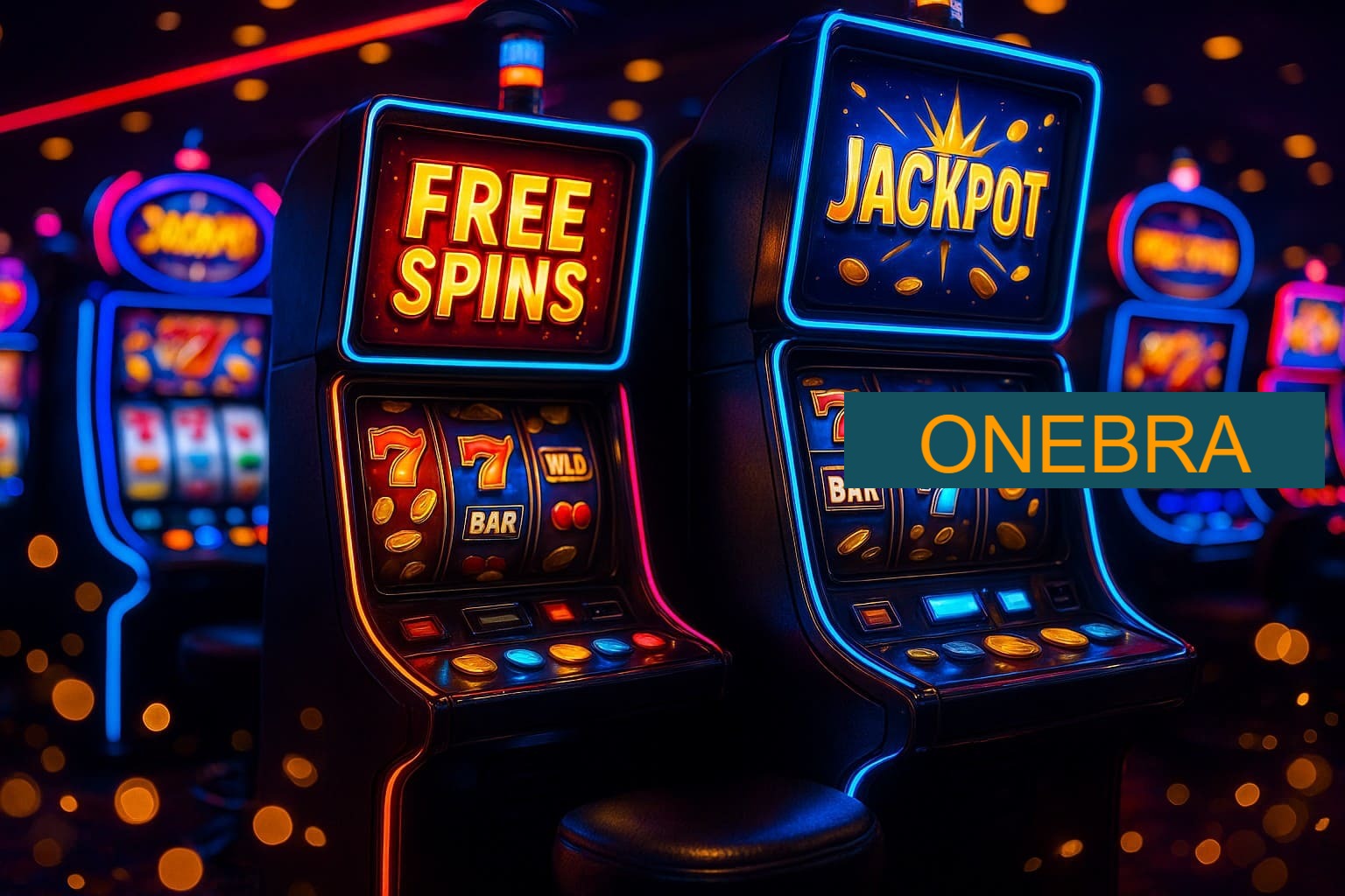 Diversos jogos de caça-níqueis